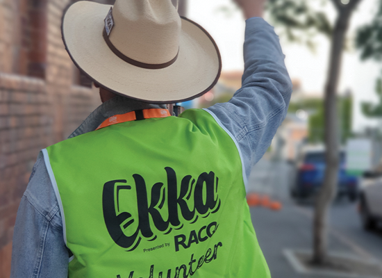 Volunteer at Ekka